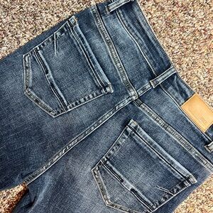 BKE Billie High Rise Ankle Skinny Jeans Distressed 26x27